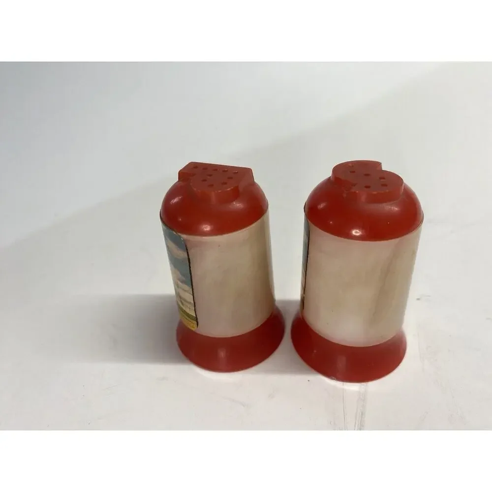 Pigeon River Minnesota Vintage Salt and Pepper Shakers Teepee Native American